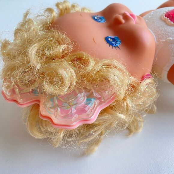 Baby Sparkles Mattel Doll Vintage 1989 lights up‎ Twinkles 14" tall Works 9V - Picture 4 of 10